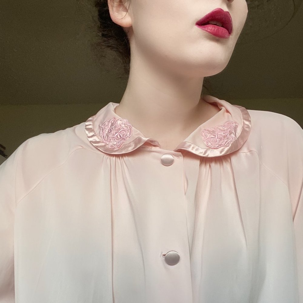 Vintage Aristocraft Pink Nightgown Small Womens
